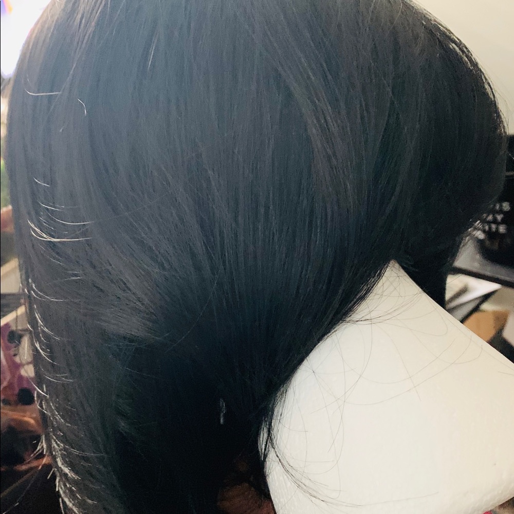 Synthetic Inverted Bob Wig